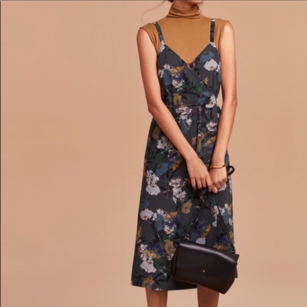Aritzia Wilfred - Astere Wrap Dress - Picture 2 of 6
